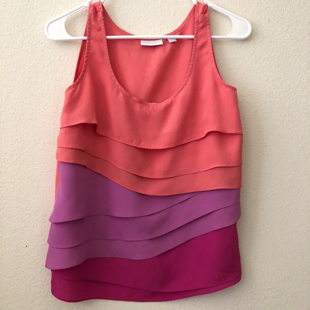 New York & Company Ruffle Top